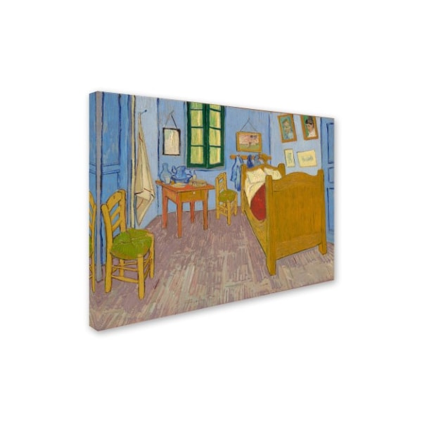 Vincent Van Gogh 'Van Gogh's Bedroom At Arles' Canvas Art,18x24